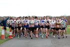 Start of the 2021 Norman Woodcock Memorial Road Relays, Gosforth Park Racecourse, Newcastle. Photo: David T. Hewitson/Sports for All Pics